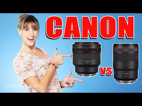 What is the BIG DIFFERENCE? | CANON RF 85mm F1.2 vs RF 135mm F1.8