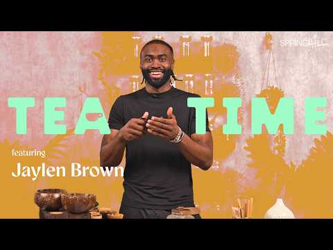 NBA Star Jaylen Brown Reveals Pre-Game Rituals, His Passion for Muay Thai & Tea | Tea Time