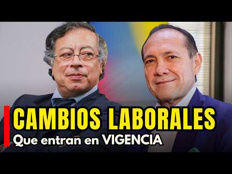 ¿Cuáles son los CAMBIOS LABORALES que anunció el Ministro de trabajo?