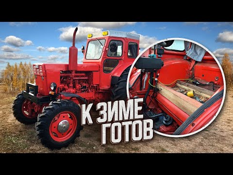 Installing a heater in a T40am tractor / Repairing a NEW TRACTOR