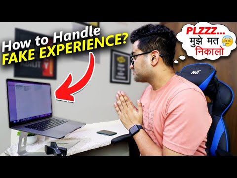 How To Handle Fake Experience In New Company 👨‍💻 Does Fake Experience Helps 🤔My Thoughts !!