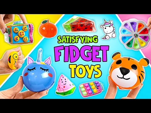 Unicorn Squishies & Nano Tape || DIY Satisfying Stress-Buster! 🦄