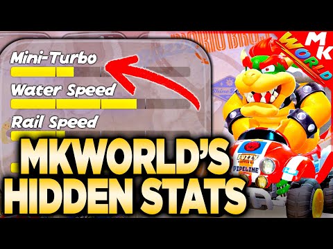 Here's Mario Kart World's HIDDEN STATS!