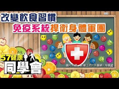 改變飲食習慣　免疫系統捍衛身體軍團【57健康同學會】第030集 -2010年