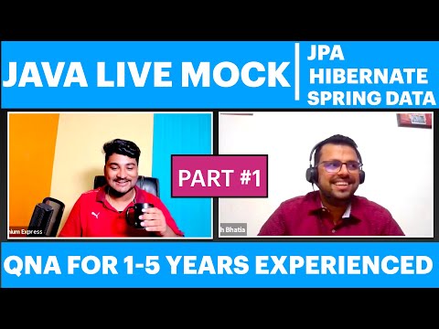 Java mock interview | Hibernate / JPA | java interview questions and answers for experienced 5 years