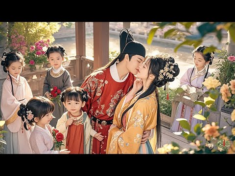 Met after 6 years, and he burst into tears when he saw the blue eyes of the quintuplets beside her!