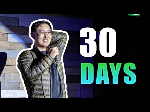30 Days Learning Stand Up Comedy