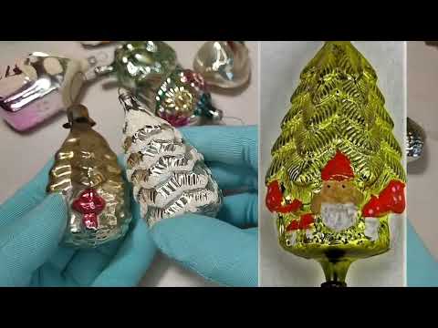 22. Ёлочные игрушки СССР -  клоны немецких игрушек