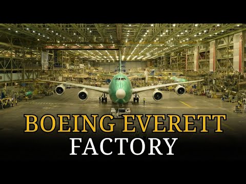 Inside the Boeing Everett Factory: How the 747 Almost Destroyed Boeing!