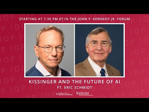 Kissinger and the Future of AI ft. Eric Schmidt