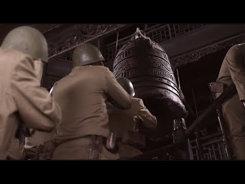 100日軍蜂擁而上，高手一槍打斷鐘繩，全滅日軍  ⚔️ 抗日