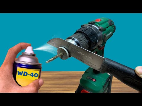 The simple way to sharpen knives makes anyone sharp like a razor