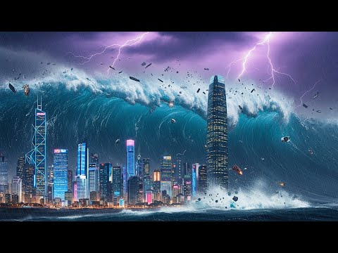The 5 Most Powerful Ocean Storms & Tsunami Warnings of 2026 🌊⚠️ | Future Sea Threats (AI VFX)
