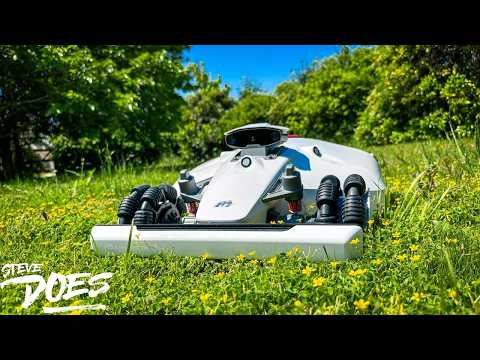 I Replaced The Gardener With A Robot! - Mammotion Luba 2