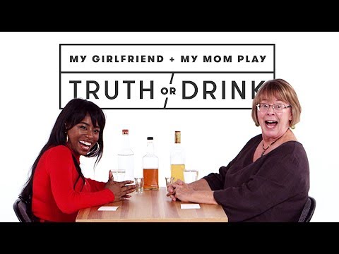 My Girlfriend & My Mom Meet for the First Time (Kayla & Janet) | Truth or Drink | Cut