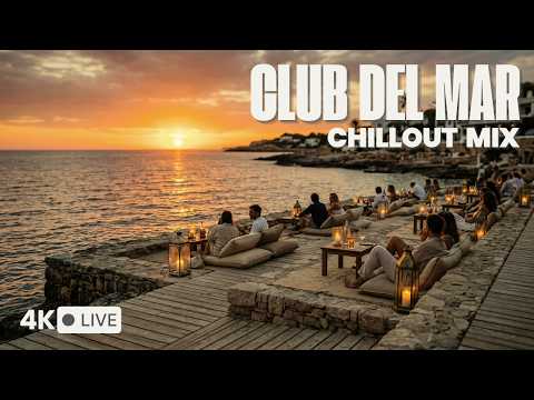 LIVE: Ibiza Golden Hour | Club del Mar Deep House Mix 2026 | Lounge Chillout Mix