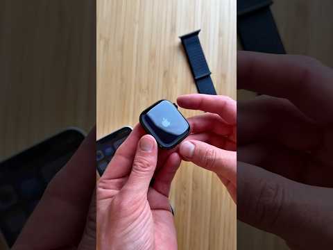 Unboxing Apple Watch Series 10 Jet Black & Ink Sport Loop Band ⌚️😮‍💨