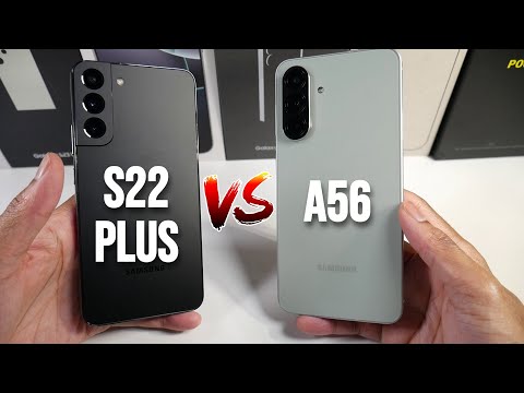 Samsung Galaxy S22 Plus VS Samsung Galaxy A56 (Camera Comparison, PUBG & Display & Speed)