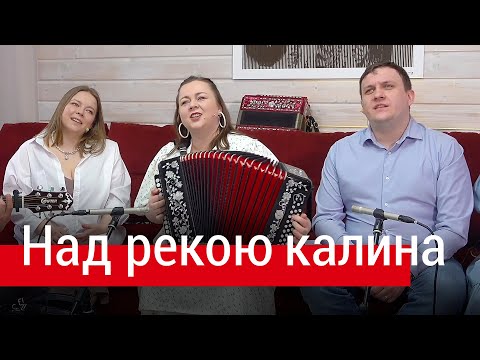 Песня с очень глубоким смыслом! Над рекою калина – поёт ансамбль ПТАШИЦА под гармонь и гитару