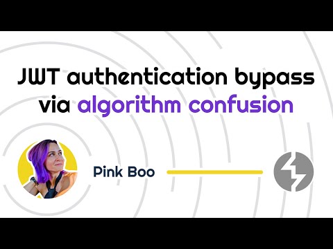 JWT authentication bypass via algorithm confusion | PortSwigger Academy tutorial