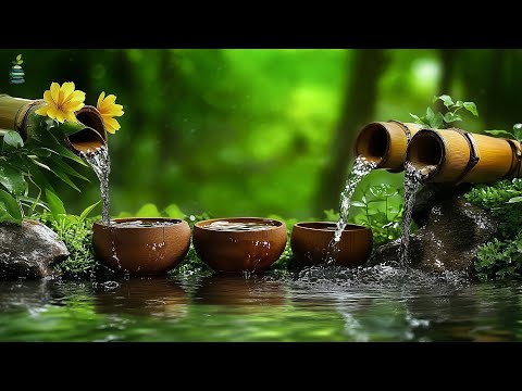 Healing Music for Anxiety Disorders | Meditation Music Relax Mind Body, Nature Sound, Bamboo