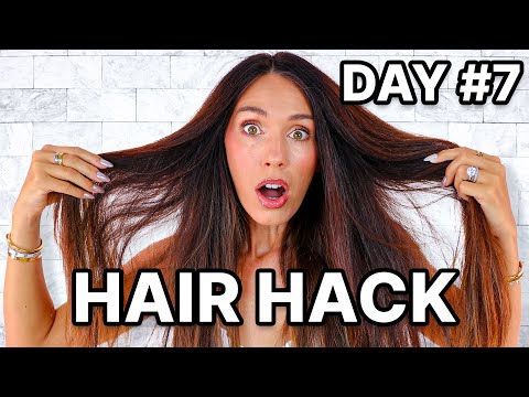 How to NOT wash your hair for 7 DAYS…you’re doing it WRONG!