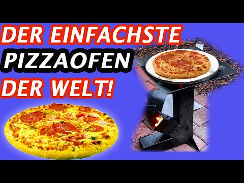 Der einfachste Pizzaofen der Welt! Rocket Stove Pizza