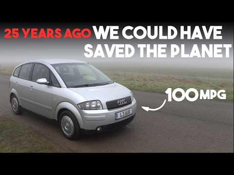 25 Years Old, As Efficient As Electric Cars NOW But No One Wanted it - AUDI A2 1.2 Tdi