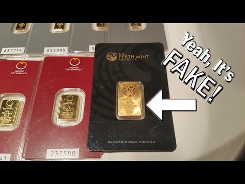 Fake Gold Bar