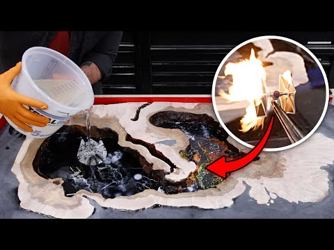 Insane Star Wars Mega-Fan Table Build