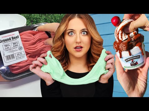 I made a SLIME 5-Course meal | Viral Ventures!