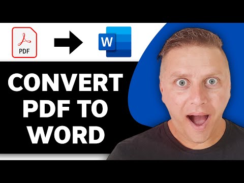 How to Convert PDF to Word | Word Tutorial 2025