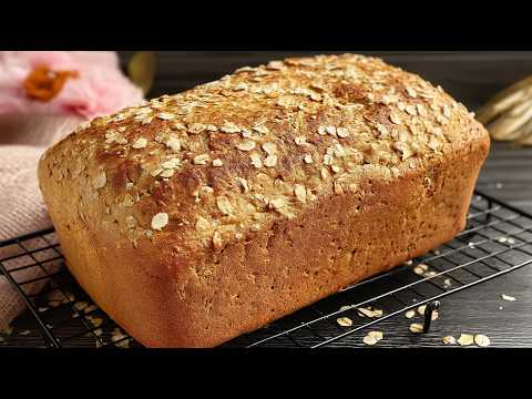 Nothing but oatmeal! I cook every day. Amazingly soft bread without sugar