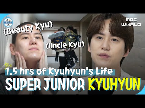 [SUB] 1.5 HOURS of busy KYUHYUN taking care of himself and his nephews #SUPERJUNIOR #KYUHYUN