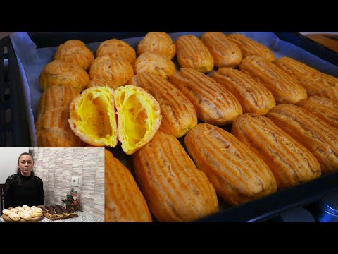 Эклеры на ВОДЕ и РАСТИТЕЛЬНОМ МАСЛЕ с НЕЖНЕЙШИМИ кремами! Рецепт ганаша шоколадного и сливочного