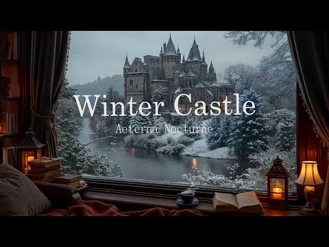 Gothic Castle Across the Frozen River | Dark Academia Music for Writing & Deep Focus