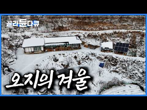 눈이 폭폭 내리는 겨울이 되면 고독과 고립의 정점을 찍는다. 깊은 산골 어느 곰배령 노부부의 설국｜눈 오는 겨울이면 더 살맛 난다. 산골 오지 마을 사람들｜한국기행｜#골라듄다큐