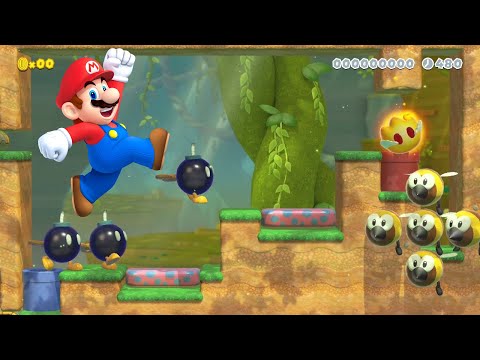 Super Mario Maker 2: Most Popular Levels - Jump Game, Stingby Game, Automatic Game