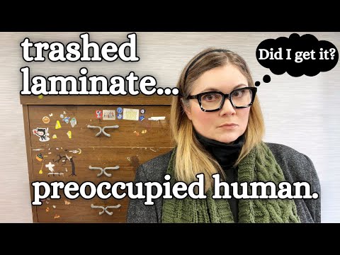 Saving a LAMINATE DRESSER...waiting on some NEWS.