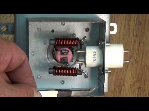 Microwave magnetron repair.
