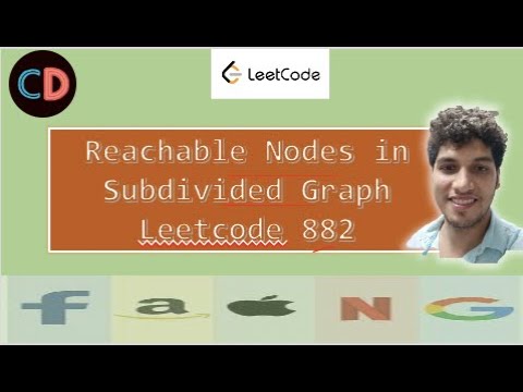 Reachable Nodes In Subdivided Graph | Leetcode 882 | Live coding session