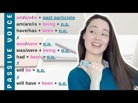 THE PASSIVE VOICE in English | with LOTS of examples!