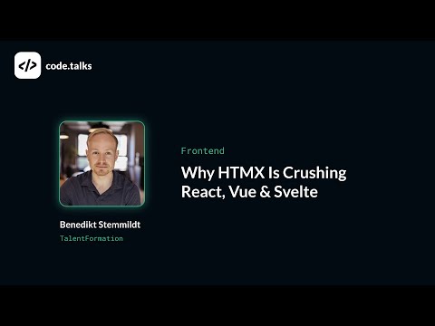 Why HTMX is crushing React, Vue & Svelte