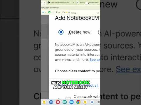 #GoogleClassroom is now connected with #NotebookLM!