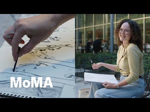 How to draw en plein air | IN THE STUDIO TUTORIAL