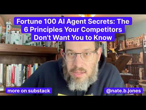 Fortune 100 AI Agent Secrets: The 6 Principles Your Competitors Don't Want You to Know