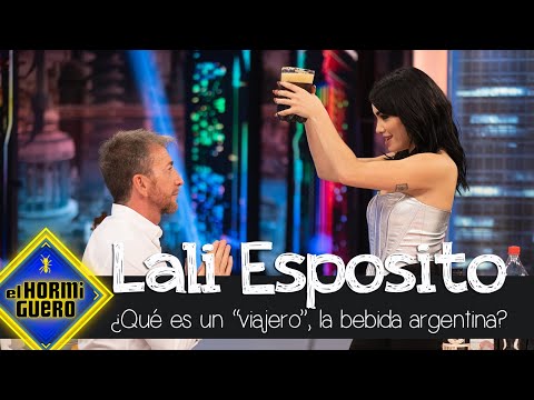 ¿Qué es un ‘viajero? Lali Espósito prepara la bebida argentina por excelencia - El Hormiguero