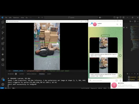 Lone Worker Safety Detection inside a Cold Room