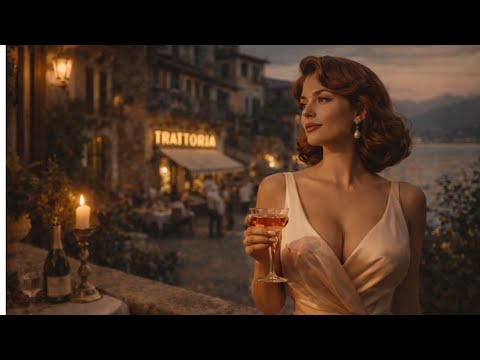 Rain Over the Riviera | Vintage Italian Love Song (1960s Cinematic Romance)