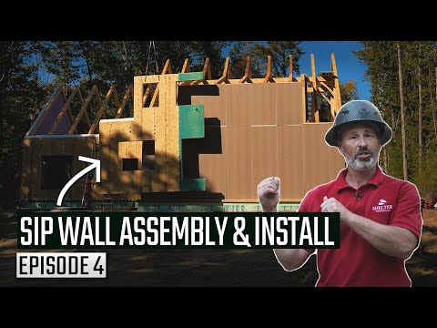 Installing SIPs On Two Timber Frame Buildings | Shelter Builds a Country Home & Garage | Ep. 4